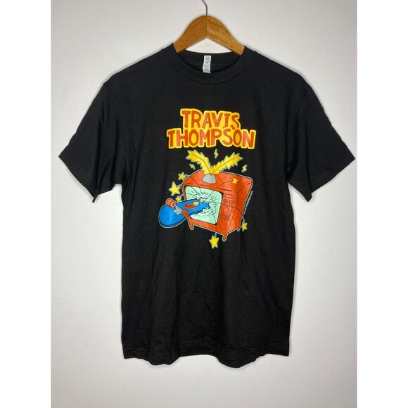 Travis Thompson 2018 Black Graphic Tee Men's Medium T-Shirt - Picture 1 of 7